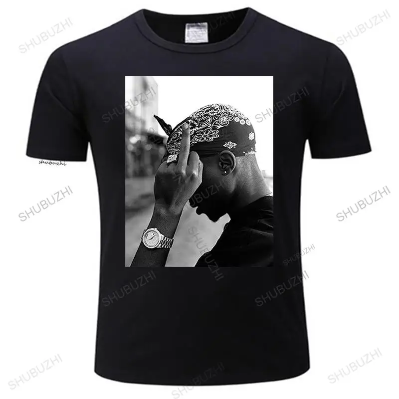 

new Side 2Pac Mid Finger Tupac Amaru Shakur PAC Makaveli Digital Underground T Shirt men cotton t-shirt male vintage tee-shirt