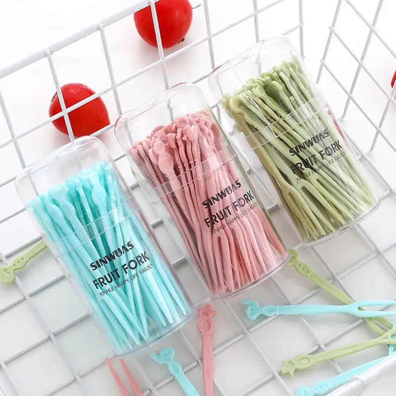50pcs Cartoon Fruit Fork Cake Dessert Food Fruit Pick For Party BBQ Sticks Picks Skewer Set Children Home Dining Snack Forks
50pcs Cartoon Fruit Fork Cake Dessert Food Fruit Pick For Party BBQ Sticks Picks Skewer Set Children Home Dining Snack Forks