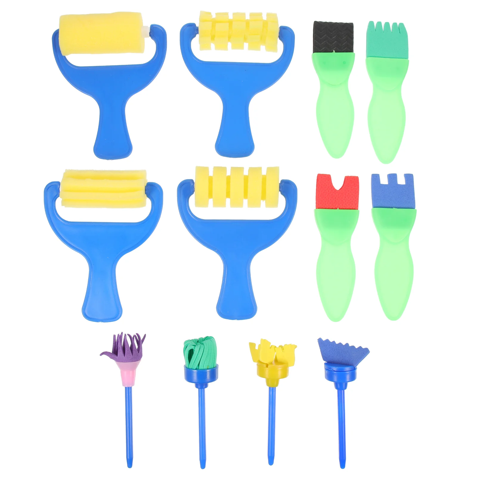 Sponge Painting Brush Kidsdrawingshapes Applicator Roller Set Brushes Circle Graffiti Washablediy Round Tool Stencil Supplies
Sponge Painting Brush Kidsdrawingshapes Applicator Roller Set Brushes Circle Graffiti Washablediy Round Tool Stencil Supplies