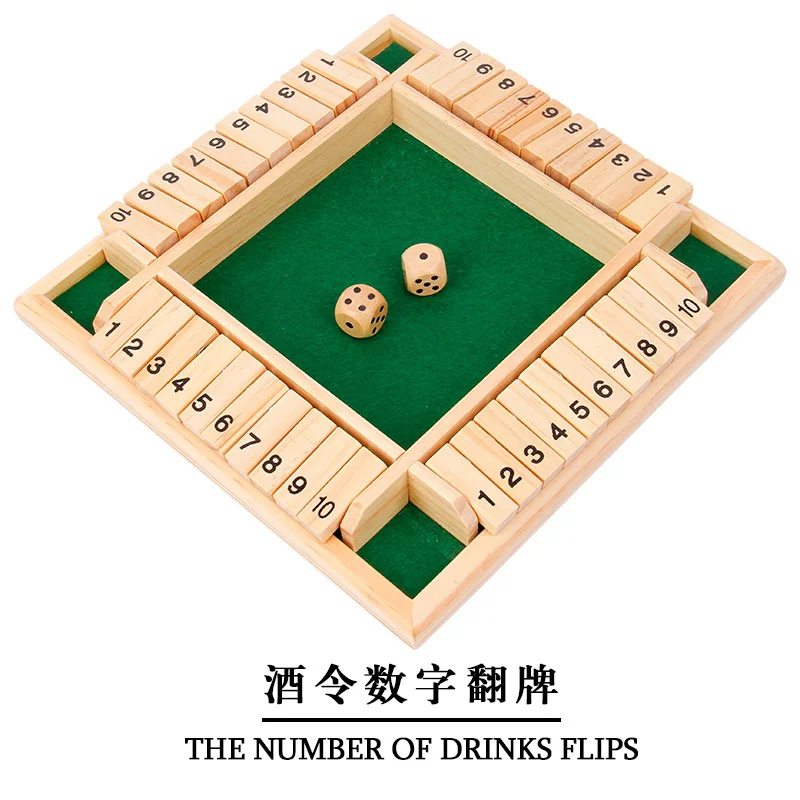 Traditional Digital Four Sided Funny Puzzle Board Game Shut The Wood Box Board Set Deluxe Number Education Toys For Childern
Traditional Digital Four Sided Funny Puzzle Board Game Shut The Wood Box Board Set Deluxe Number Education Toys For Childern