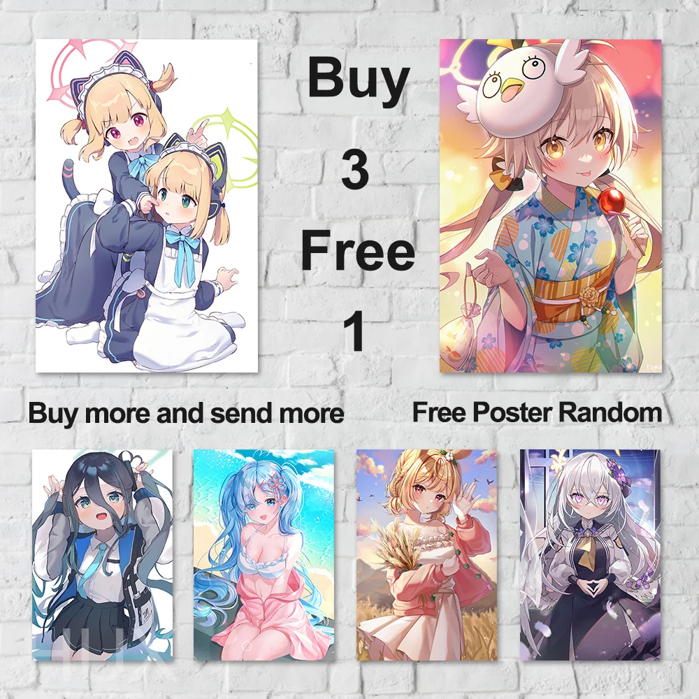 Japan Animation Canvas Poster Painting Anime Sexy Beauty Living Room Bedroom Home Decoration Mural Wall Art Custom Print Picture
Japan Animation Canvas Poster Painting Anime Sexy Beauty Living Room Bedroom Home Decoration Mural Wall Art Custom Print Picture