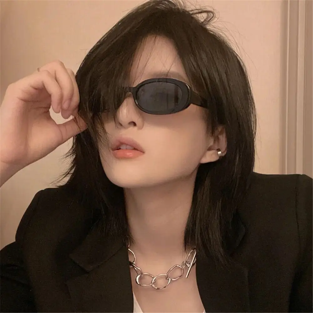 Jelly Color Gothic Glasses Eyewear Streetwear Shades Women's Sunglasses Small Frame Retro Oval Sunglasses
Jelly Color Gothic Glasses Eyewear Streetwear Shades Women's Sunglasses Small Frame Retro Oval Sunglasses