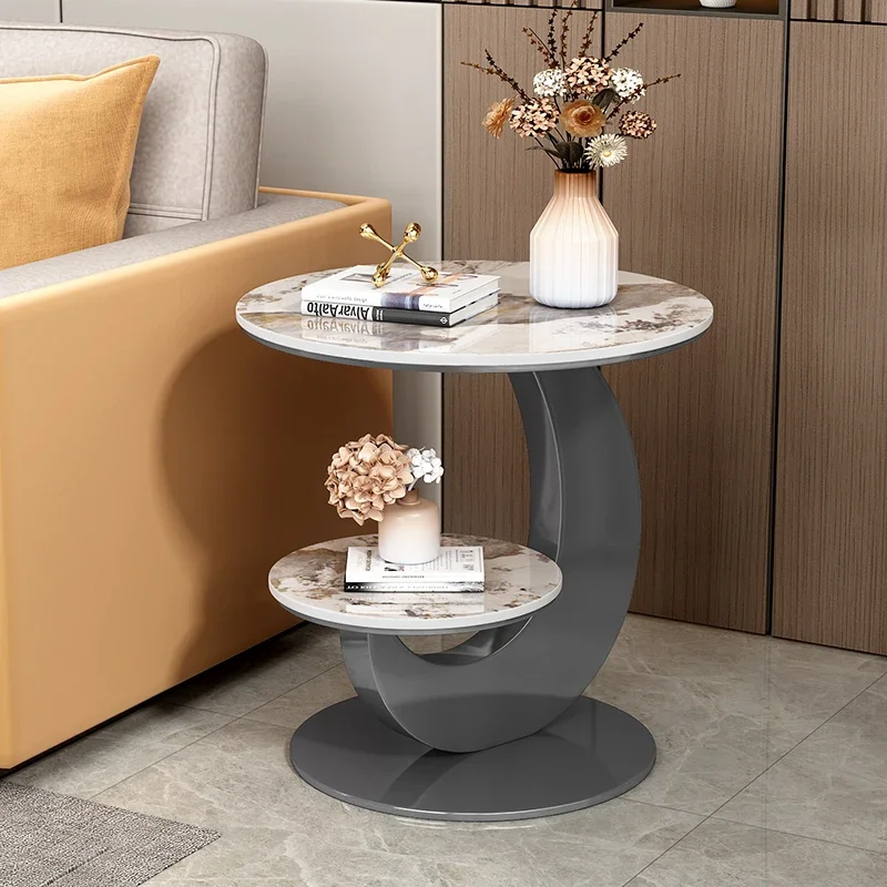 

Современный кофейный столик в скандинавском стиле для гостиной, уличная кухня, винтажные минималистичные белые журнальные столики, роскошный стол, небольшая мебель