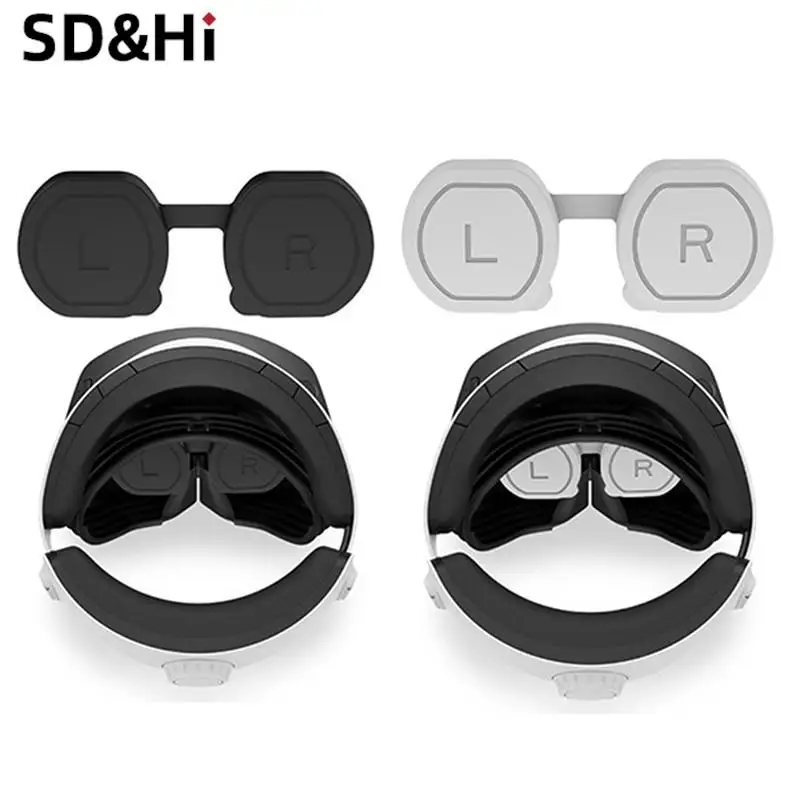 Крышка объектива для PS VR2 Защитная крышка для объектива защитная пленка против царапин Крышка Объектива Ручка силиконовая прокладка для PS VR2 аксессуары