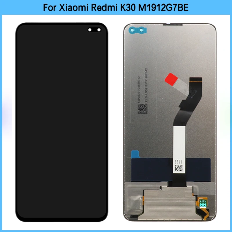 

ЖК-дисплей 6,67 ''для Xiaomi Redmi K30 M1912G7BE M1912G7BC, сенсорный экран с дигитайзером в сборе, K30 4G/планшетофон с сенсорным экраном для замены