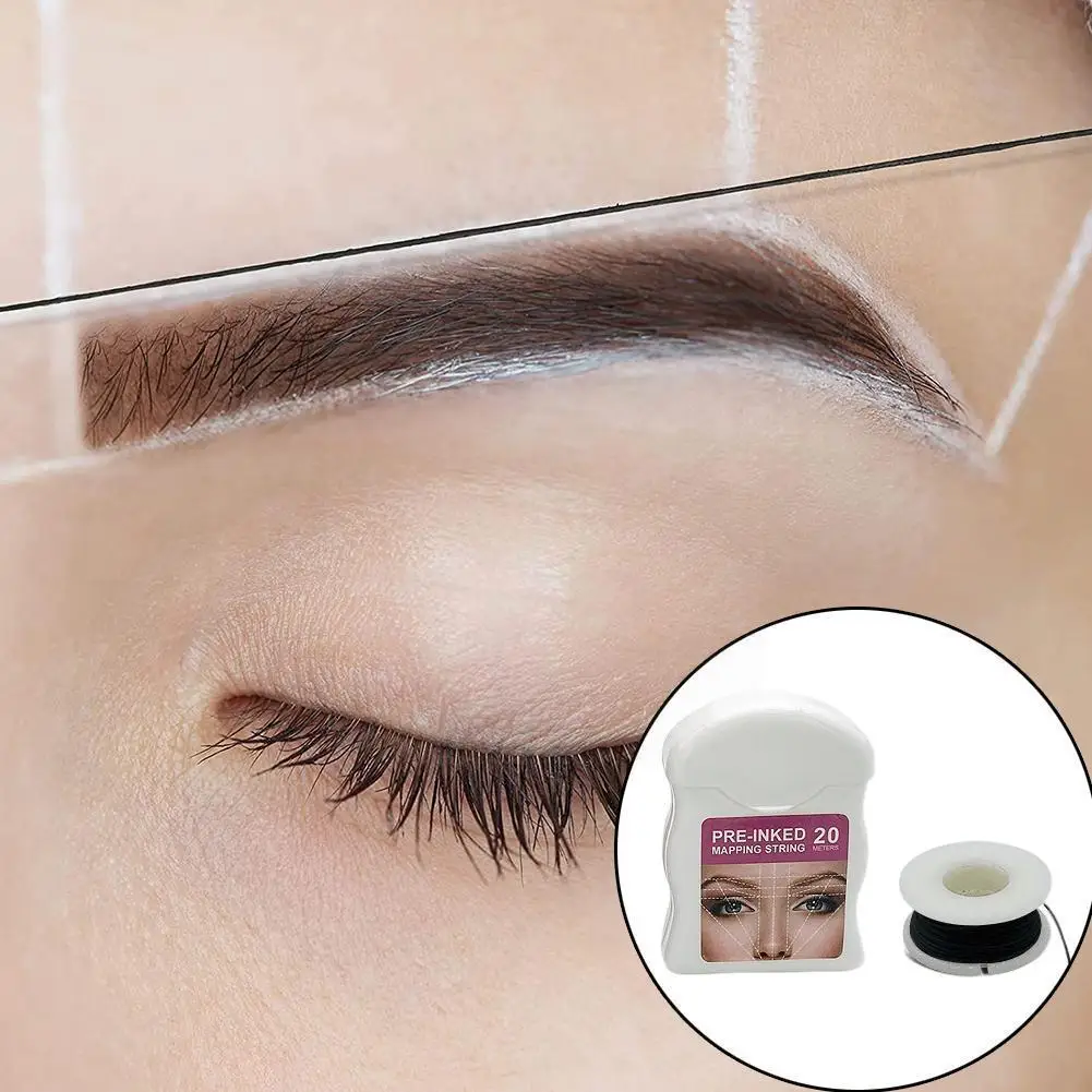 20m Wenxiu Positioning Line Pre-ink Mapping String Tattoo Beauty Eyebrow Thread Tools Brows Eyebrow Point Marker R6m9
20m Wenxiu Positioning Line Pre-ink Mapping String Tattoo Beauty Eyebrow Thread Tools Brows Eyebrow Point Marker R6m9