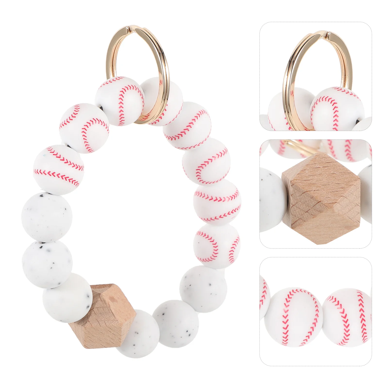 Key Ring Bracelets Men Chain Colored Wristlet Keychain Multi-function Silicone Beaded
Key Ring Bracelets Men Chain Colored Wristlet Keychain Multi-function Silicone Beaded