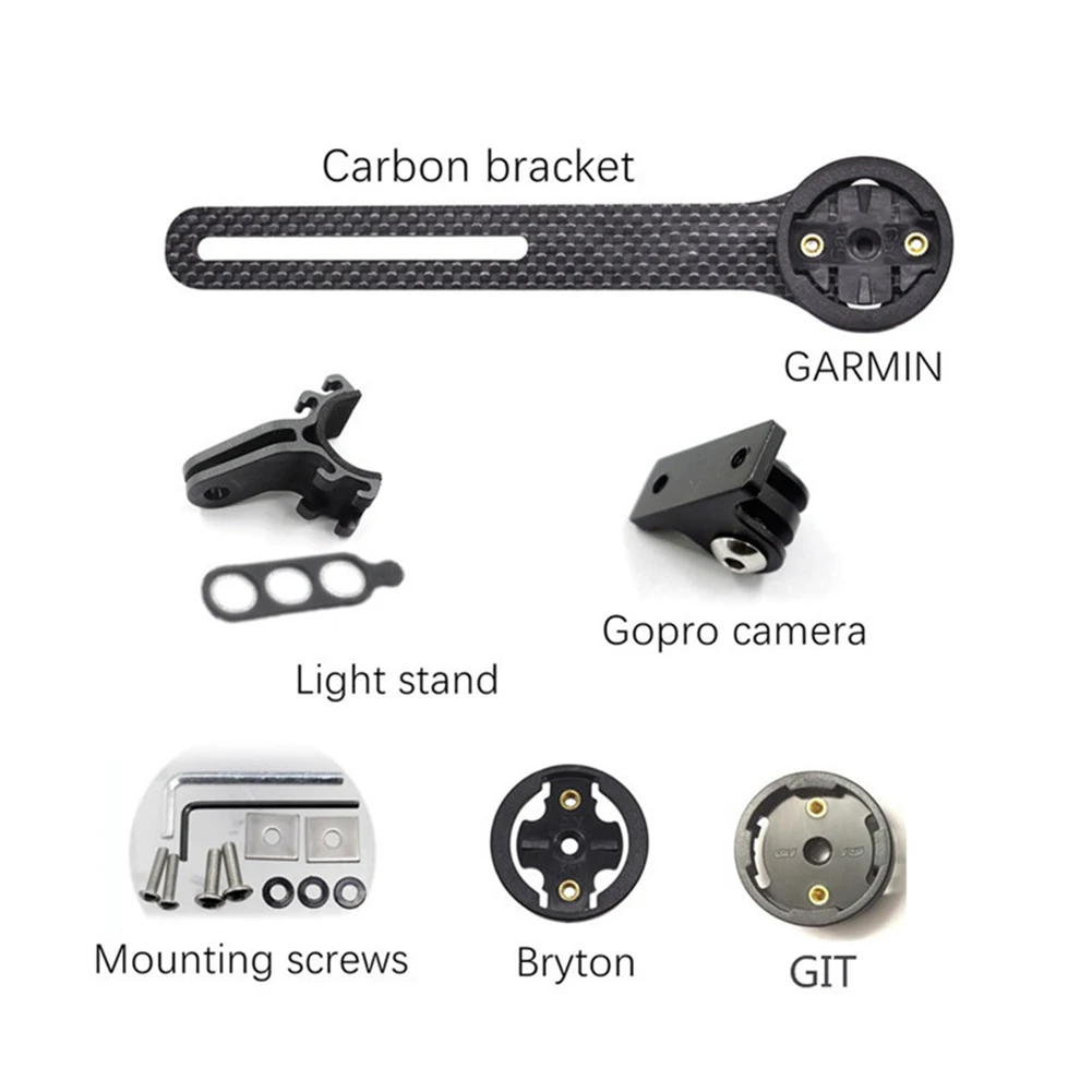 Bicycle Carbon Computer Bracket Mount Holder For Bryton GARMIN Giant MTB Road Mountain Bike Stopwatch Bracket Base Set
Bicycle Carbon Computer Bracket Mount Holder For Bryton GARMIN Giant MTB Road Mountain Bike Stopwatch Bracket Base Set