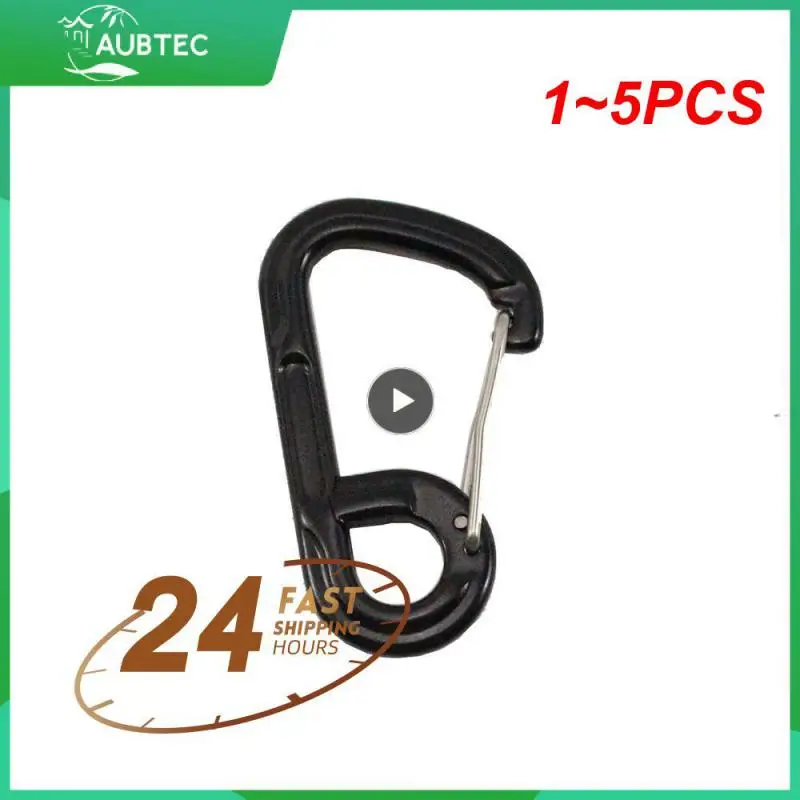 

1~5PCS 6cm Marine Grade Stainless Steel Spring Carabiner for Diving Dive Boat Kayak Accessory