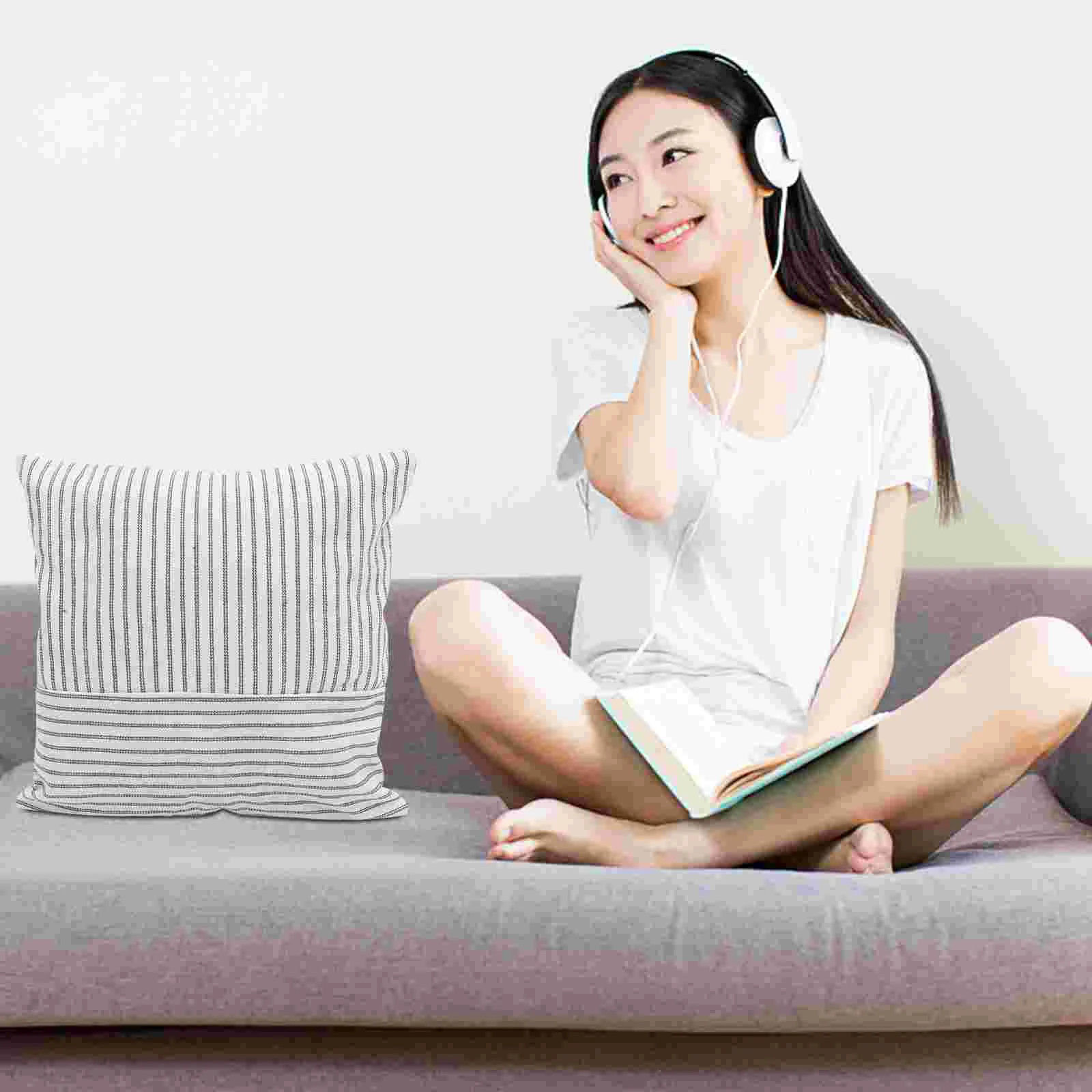 2Pcs Cotton Linen Pillowcase Square Throw Pillow Covers Decorative Cushion Covers
2Pcs Cotton Linen Pillowcase Square Throw Pillow Covers Decorative Cushion Covers