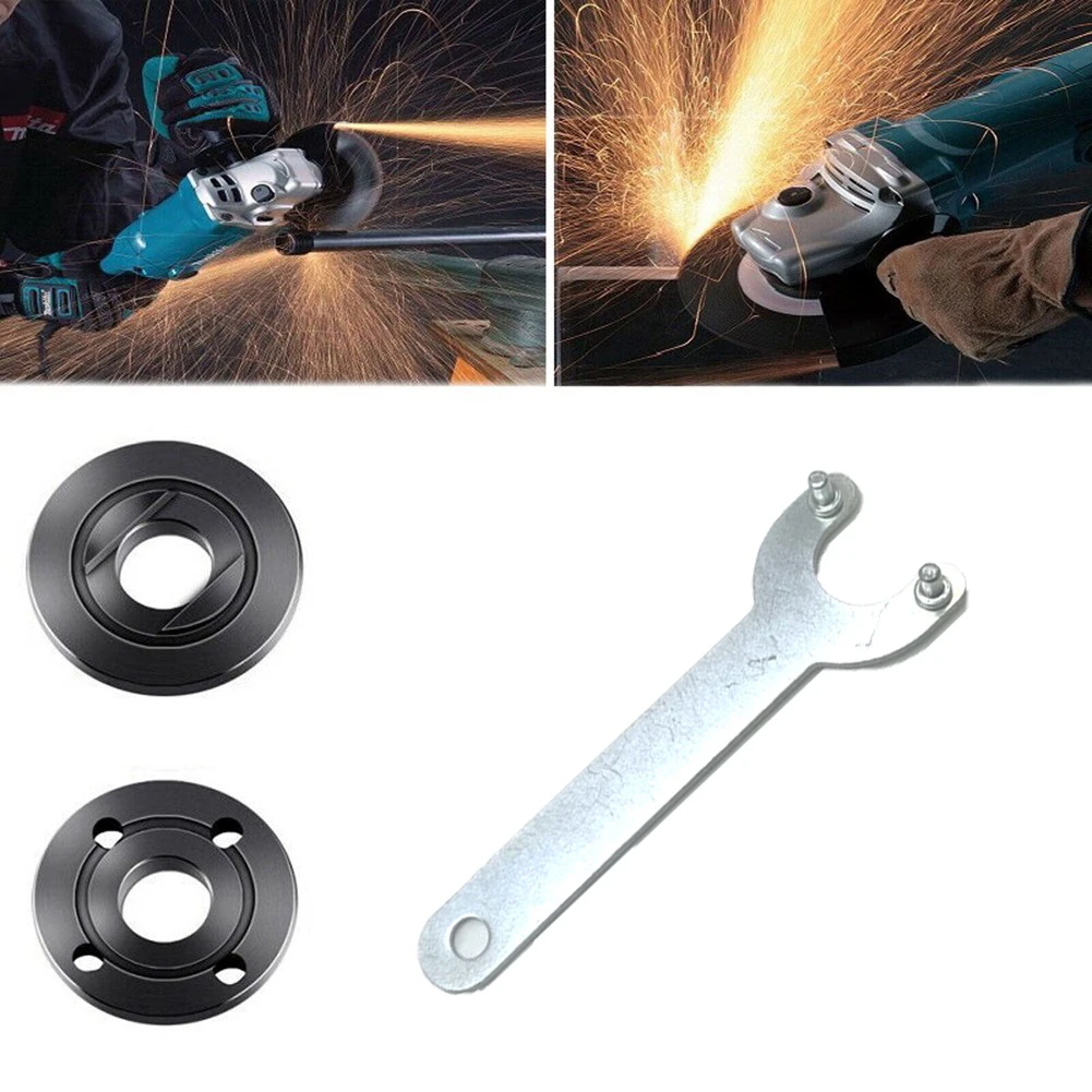 3pcs/set Angle Grinder Flange Lock Nut & Wrench Set Inner Outer Pressure Plate Adapter 5/8-11 for ears Angle Grinder Accessories
3pcs/set Angle Grinder Flange Lock Nut & Wrench Set Inner Outer Pressure Plate Adapter 5/8-11 for ears Angle Grinder Accessories
