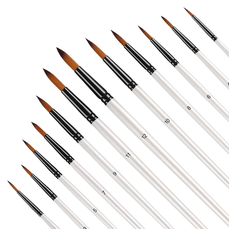 Acrylic Paint Brushes Set, Artist Paint Brushes For Acrylic Watercolor Oil Painting
Acrylic Paint Brushes Set, Artist Paint Brushes For Acrylic Watercolor Oil Painting