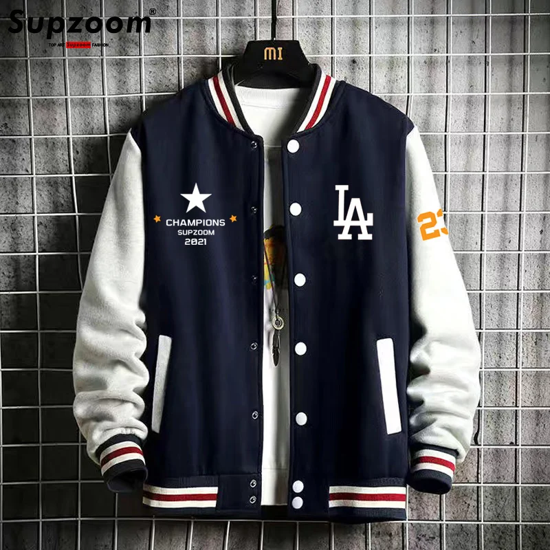 Supzoom New Arrival Letter Rib Slve Cotton Top Fashion Single Breasted Casual Bomber Baseball Jacket Loose Cardigan Coat
Supzoom New Arrival Letter Rib Slve Cotton Top Fashion Single Breasted Casual Bomber Baseball Jacket Loose Cardigan Coat