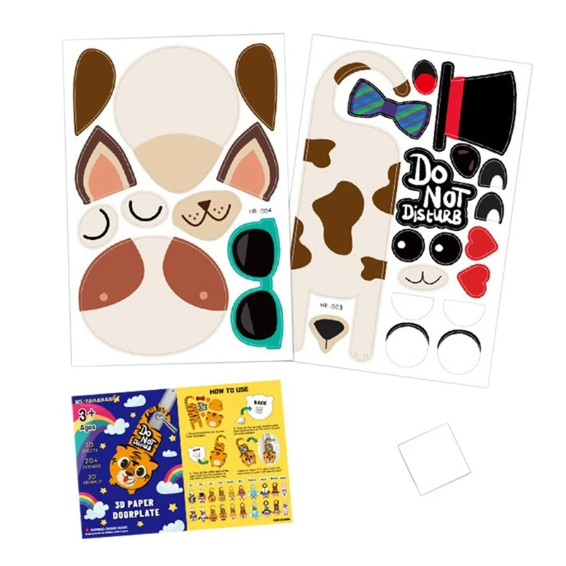Children's Handmade Toys Cartoon Three-Dimensional Creative Decoration Door Hanging Art DIY Game Sticker Material Bag
Children's Handmade Toys Cartoon Three-Dimensional Creative Decoration Door Hanging Art DIY Game Sticker Material Bag