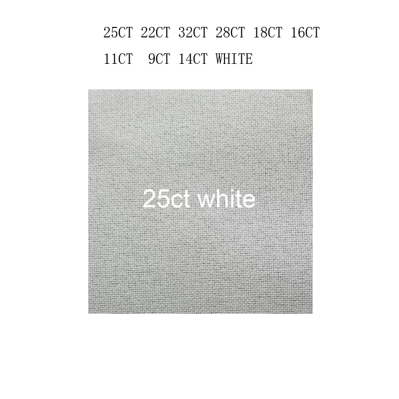 Top Quality White And Linen Color Evenweave 28CT 28ST 25CT 25ST 32CT Cross Stitch Canvas Cloth Embroidery Fabric
Top Quality White And Linen Color Evenweave 28CT 28ST 25CT 25ST 32CT Cross Stitch Canvas Cloth Embroidery Fabric