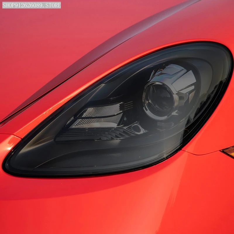 Защитная пленка для автомобильных фар, задняя фара, дымчатый черный оттенок, виниловая прозрачная наклейка из ТПУ для Porsche 718 Boxster Cayman GTS
Защитная пленка для автомобильных фар, задняя фара, дымчатый черный оттенок, виниловая прозрачная наклейка из ТПУ для Porsche 718 Boxster Cayman GTS