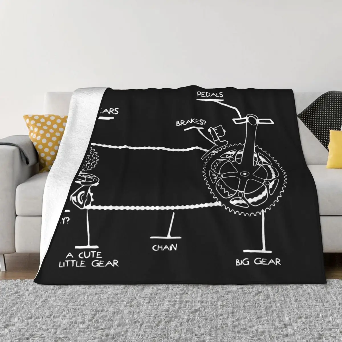 Fun Gift Bicycle Chain Gear Shift Blanket Bed Throw Blanket Double Bed Cover Blanket Soft Fluffy Durable Thick warm Non-stick
Fun Gift Bicycle Chain Gear Shift Blanket Bed Throw Blanket Double Bed Cover Blanket Soft Fluffy Durable Thick warm Non-stick