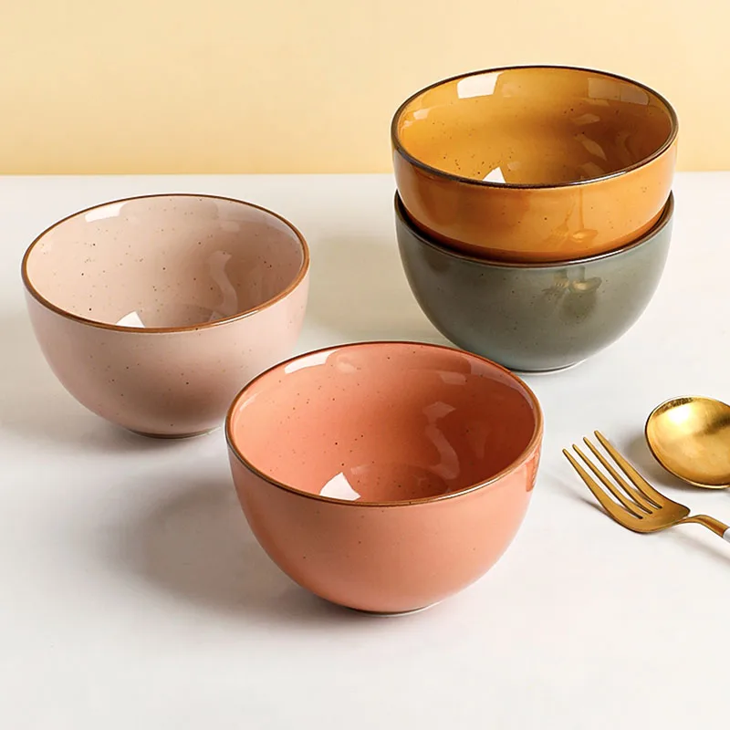 Japanese Ceramic Rice Bowl Home 2022 New Good-Looking To Eat Korean Version Of INS Tableware Small Single
Japanese Ceramic Rice Bowl Home 2022 New Good-Looking To Eat Korean Version Of INS Tableware Small Single