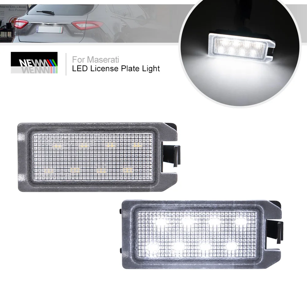 2x For Maserati Levante 2017 2018 2019 2020 Canbus LED License Plate Light No Error Rear Tag Lamp Registration Parking Lighting
2x For Maserati Levante 2017 2018 2019 2020 Canbus LED License Plate Light No Error Rear Tag Lamp Registration Parking Lighting