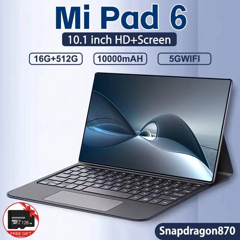 Новая планшетофон Android Mi Pad 6 10,1 дюймов HD Snapdragon 870 планшетофон с двумя SIM-картами или Wi-Fi планшеты Google Play
Новая планшетофон Android Mi Pad 6 10,1 дюймов HD Snapdragon 870 планшетофон с двумя SIM-картами или Wi-Fi планшеты Google Play