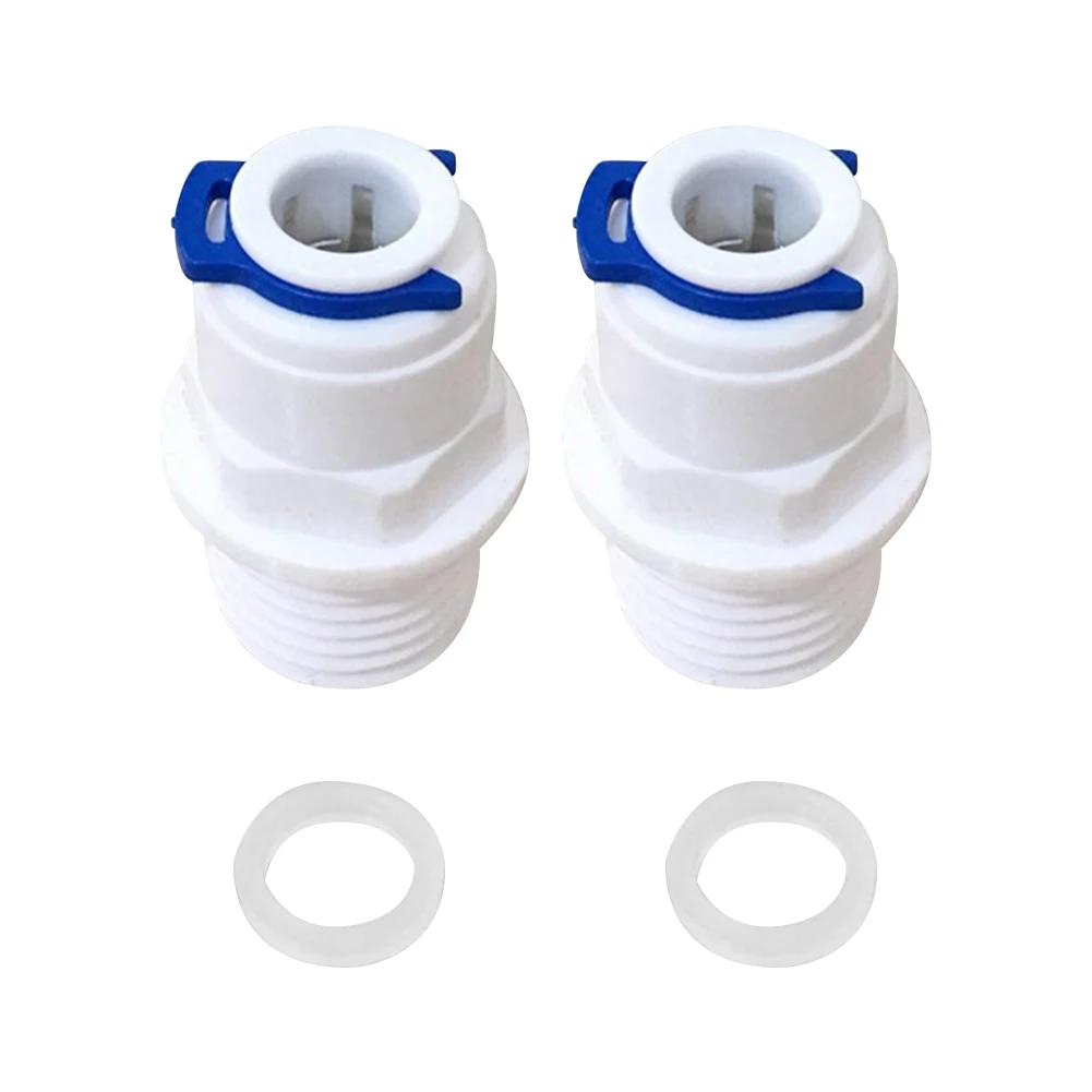 2pcs With Sealing Ring Refrigerator For Purifier Water Tube Fitting Accessories With Sealing Ring For RO Systems Water Purifier
2pcs With Sealing Ring Refrigerator For Purifier Water Tube Fitting Accessories With Sealing Ring For RO Systems Water Purifier