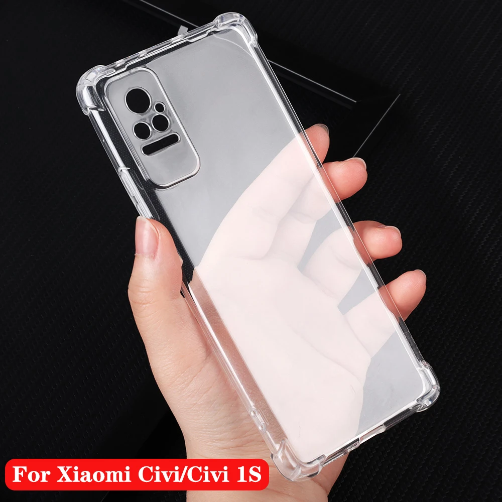 For Xiaomi Civi/Civi 1S Universal Four Corners Anti-drop Transparent Case For Mi Civi Shockproof Clear Protective Cover Shell
For Xiaomi Civi/Civi 1S Universal Four Corners Anti-drop Transparent Case For Mi Civi Shockproof Clear Protective Cover Shell