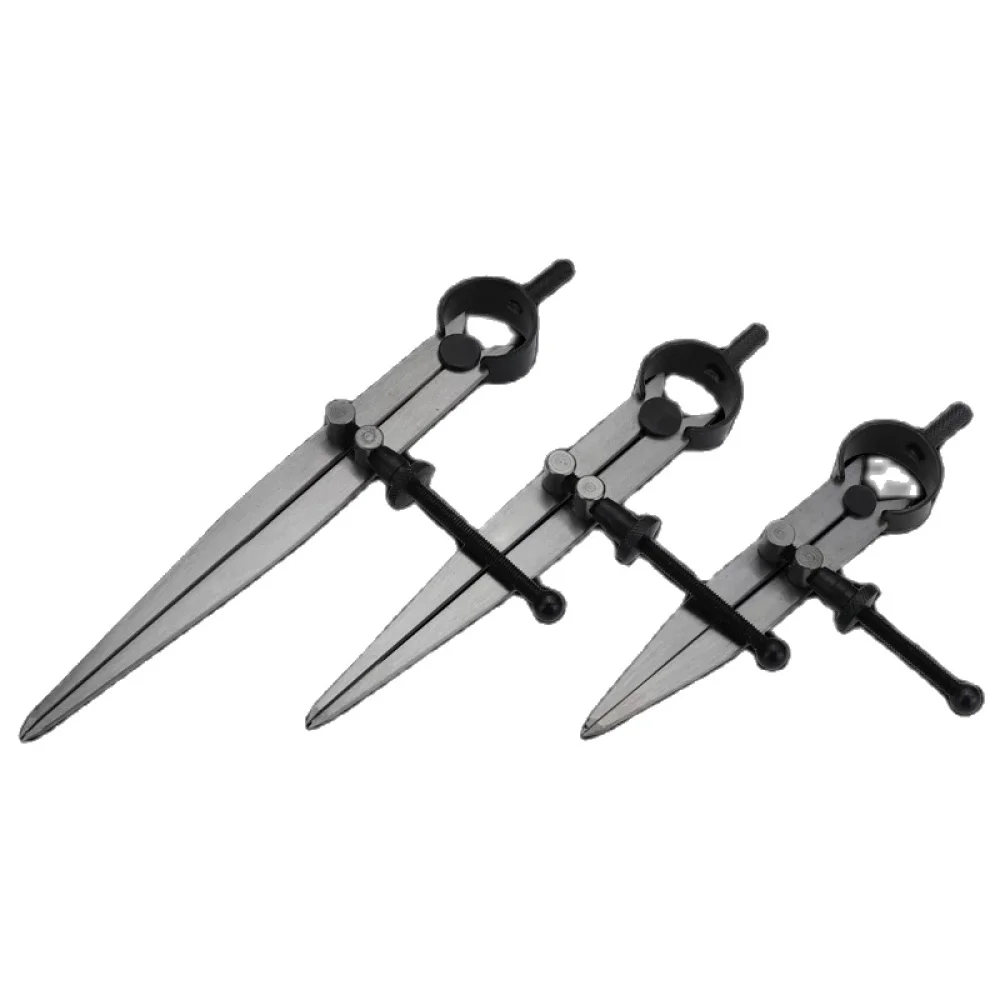 Divider Wheel Compass Leather Stitch Hole Distance Measure Compass Leather Divider Tool Carbon Steel Scriber
Divider Wheel Compass Leather Stitch Hole Distance Measure Compass Leather Divider Tool Carbon Steel Scriber