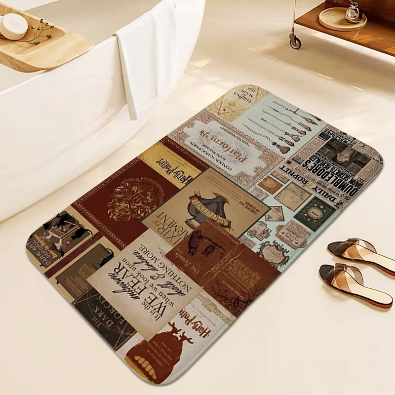 Bathroom Rug Anti Slip Magic 9¾ Platform Nine and Three-Quarters Doormat Entrance Door Kitchen Mat Living Room Floor Carpet
Bathroom Rug Anti Slip Magic 9¾ Platform Nine and Three-Quarters Doormat Entrance Door Kitchen Mat Living Room Floor Carpet