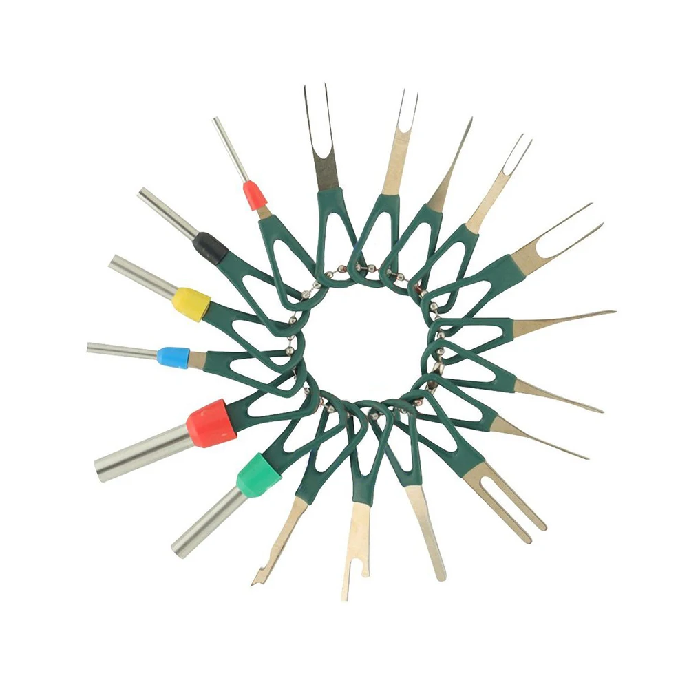 1 SEt Removal Tool 1 SEt Aluminum Alloy Car Repair Tools Car Wire Terminal Crimp Connector Extractor Release Pin
1 SEt Removal Tool 1 SEt Aluminum Alloy Car Repair Tools Car Wire Terminal Crimp Connector Extractor Release Pin