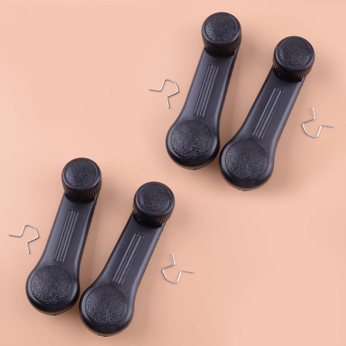 4Pcs DIV2063379 Black Interior Front Rear Door Window Winder Crank Handle Knob Fit for Hyundai Excel 1994-2000 Accent 1996-2011
4Pcs DIV2063379 Black Interior Front Rear Door Window Winder Crank Handle Knob Fit for Hyundai Excel 1994-2000 Accent 1996-2011