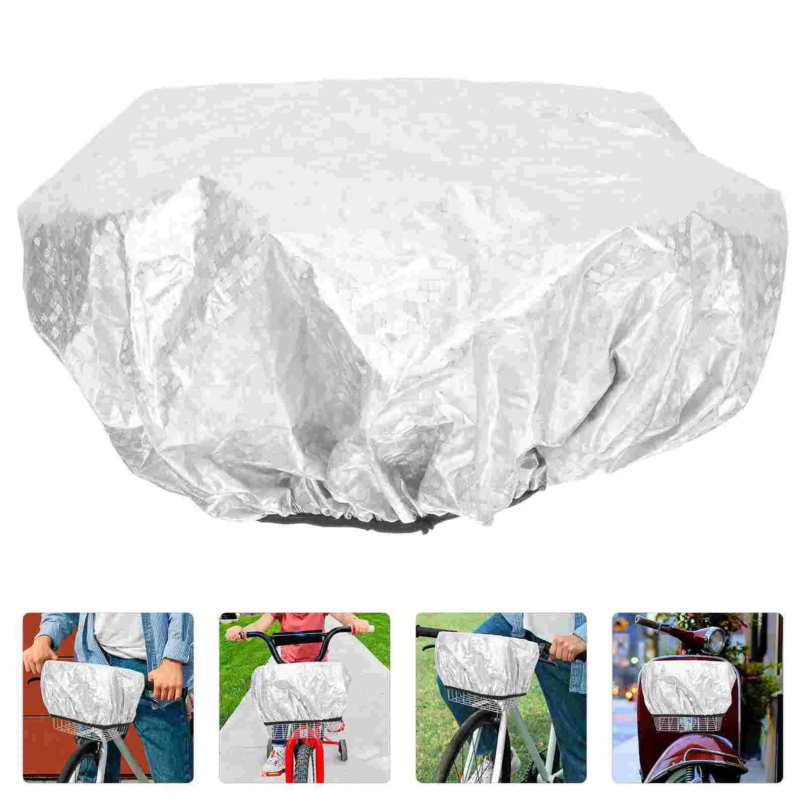 

Bicycle Basket Cover Waterproof Cycling Bike Sleeve Bicycles Rain Outdoor Practical Bikes Electric Accessories