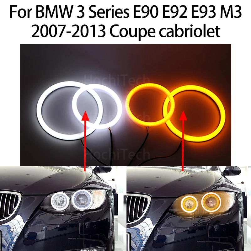 Switchback Cotton Light LED Angel Eye Dual White Amber for BMW 3 Series E90 E92 E93 M3 2007-2013 Coupe Cabriolet
Switchback Cotton Light LED Angel Eye Dual White Amber for BMW 3 Series E90 E92 E93 M3 2007-2013 Coupe Cabriolet