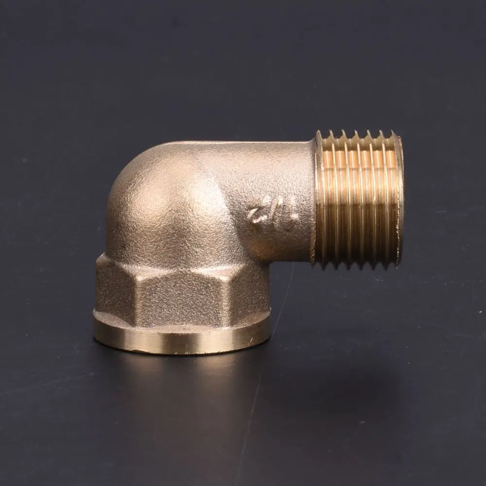 Латунный локоть фитинг 90 градусов 1/8"-1"
Латунный локоть фитинг 90 градусов 1/8"-1"