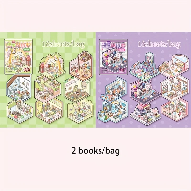 Набор миниатюрных наклеек для декора 4 стилей
Набор миниатюрных наклеек для декора 4 стилей