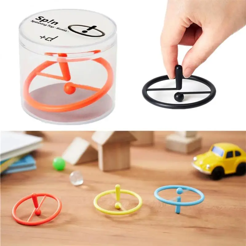 Novelty Spinning Tops Toy Circle Fidget Suspended Exclamation Mark Stress Relief Toys Holiday Gifts Finger Spinner Toy For Kids
Novelty Spinning Tops Toy Circle Fidget Suspended Exclamation Mark Stress Relief Toys Holiday Gifts Finger Spinner Toy For Kids