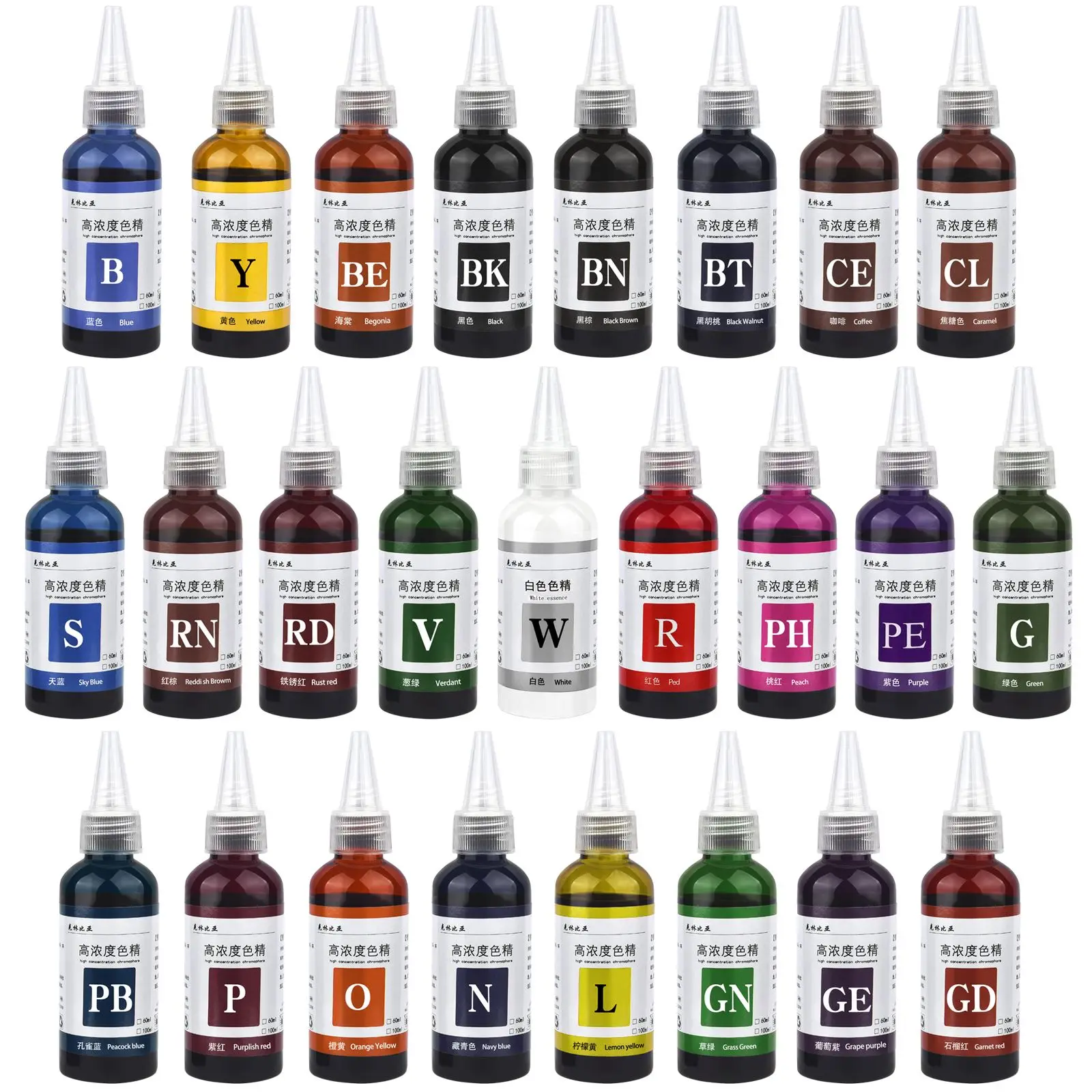 60ml/Bottle Colorful Transparent Epoxy Resin Pigment UV Epoxy Liquid Coloring Colorant For DIY Jewelry Crafts Making 25colors
60ml/Bottle Colorful Transparent Epoxy Resin Pigment UV Epoxy Liquid Coloring Colorant For DIY Jewelry Crafts Making 25colors