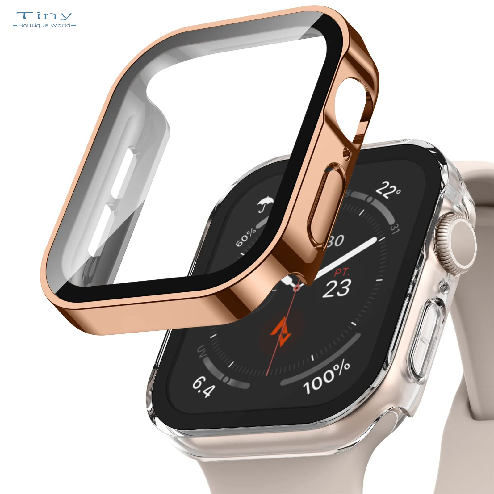 Waterproof Watch Case Glass Screen for Apple Watch Cover 40mm 44mm 41mm 45mm Frame Straight Edge Bumper IWatch Series 8 7 6 SE 5
Waterproof Watch Case Glass Screen for Apple Watch Cover 40mm 44mm 41mm 45mm Frame Straight Edge Bumper IWatch Series 8 7 6 SE 5