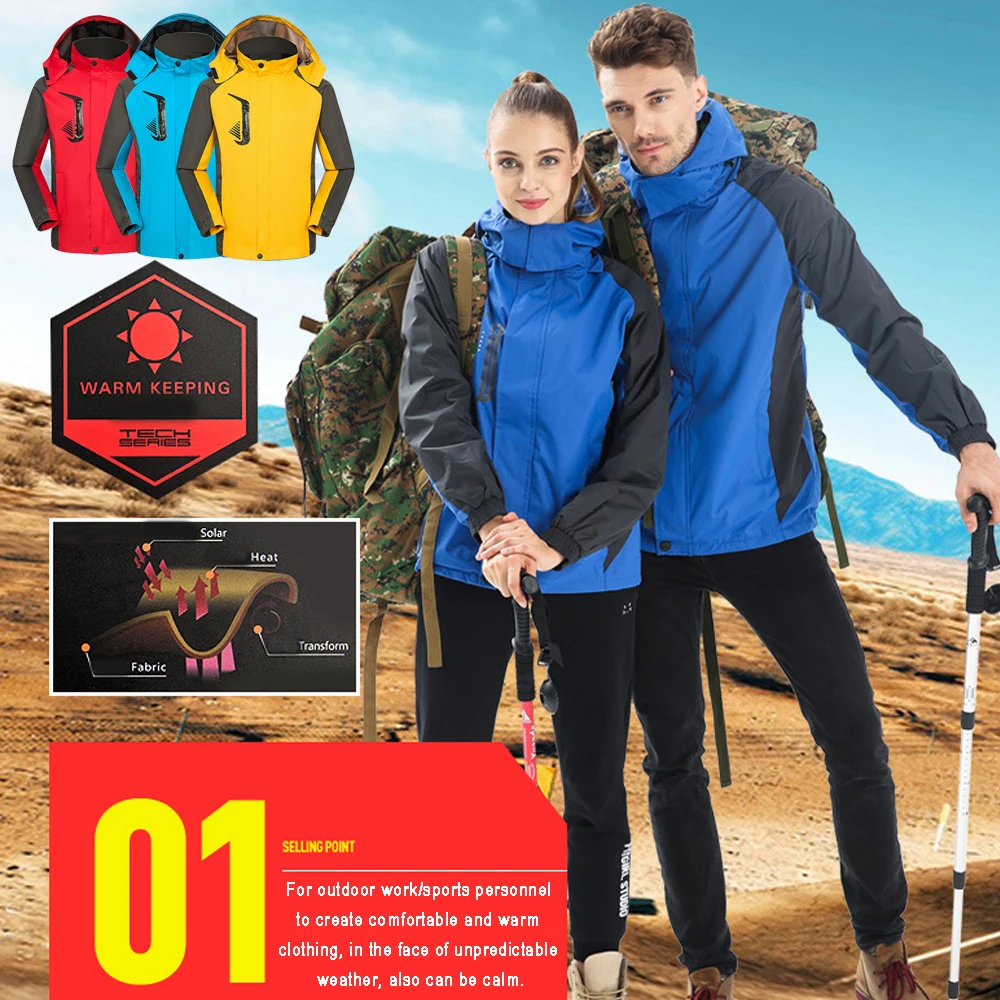 Outdoor Hiking Camping Waterproof Jacket Breathable UV Protection Men Womens Hooded Windbreaker Jackets Fishing Hunting Coat 4XL
Outdoor Hiking Camping Waterproof Jacket Breathable UV Protection Men Womens Hooded Windbreaker Jackets Fishing Hunting Coat 4XL