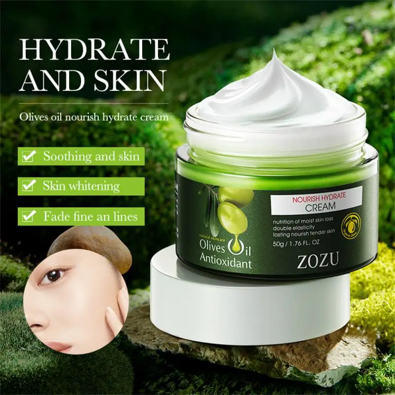 50g Olive Oil Nourishing Moisturizing Face Cream Hydrating Moisturizing Moisturizing Skin Anti Wrinkle Firming Cream Face Cream
50g Olive Oil Nourishing Moisturizing Face Cream Hydrating Moisturizing Moisturizing Skin Anti Wrinkle Firming Cream Face Cream