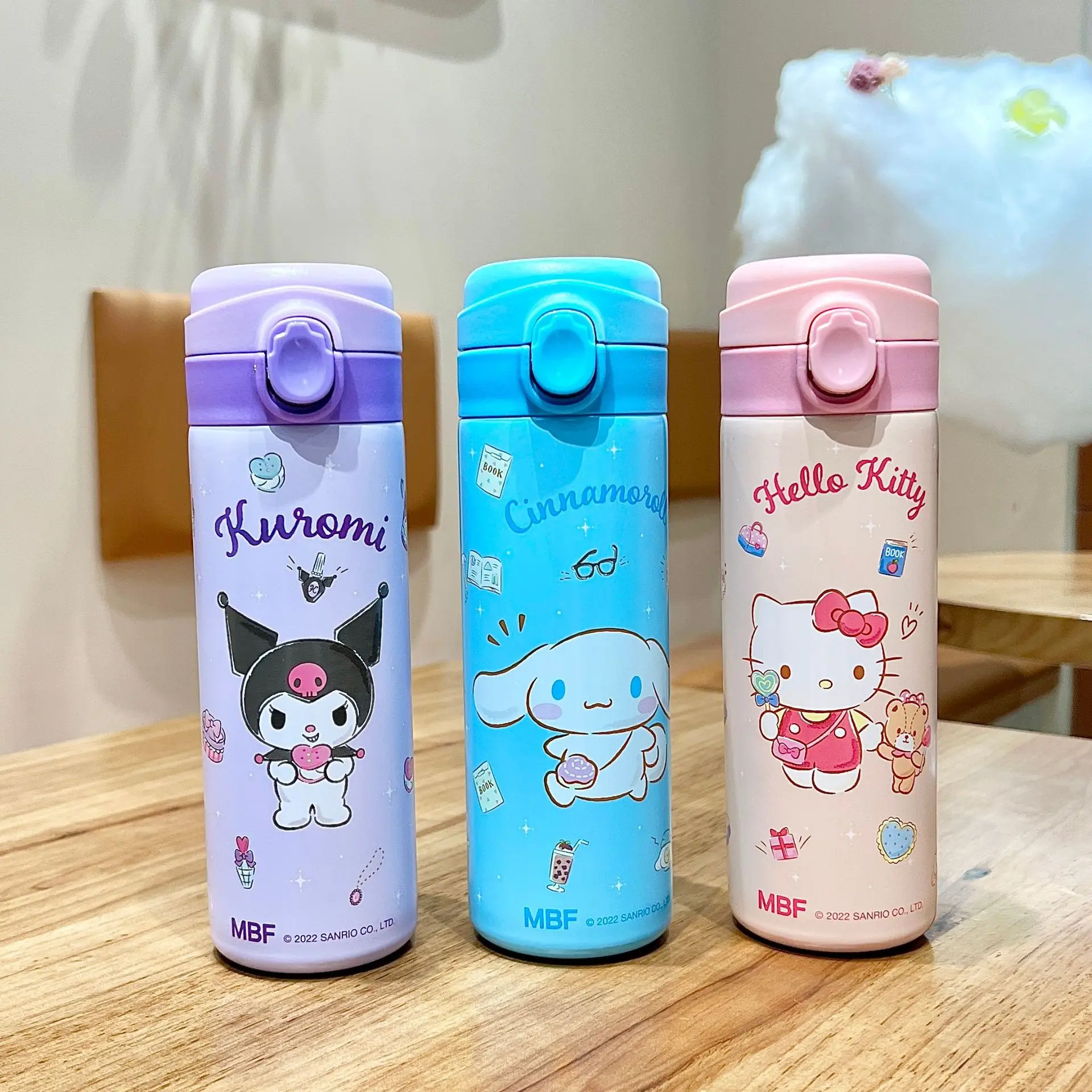 Sanrio 304 Stainless Steel Vacuum Cup Kawaii Anime Hello Kitty Thermos Cartoon Kuromi Cinnamoroll Bomb Lid Straight Drink Cup
Sanrio 304 Stainless Steel Vacuum Cup Kawaii Anime Hello Kitty Thermos Cartoon Kuromi Cinnamoroll Bomb Lid Straight Drink Cup