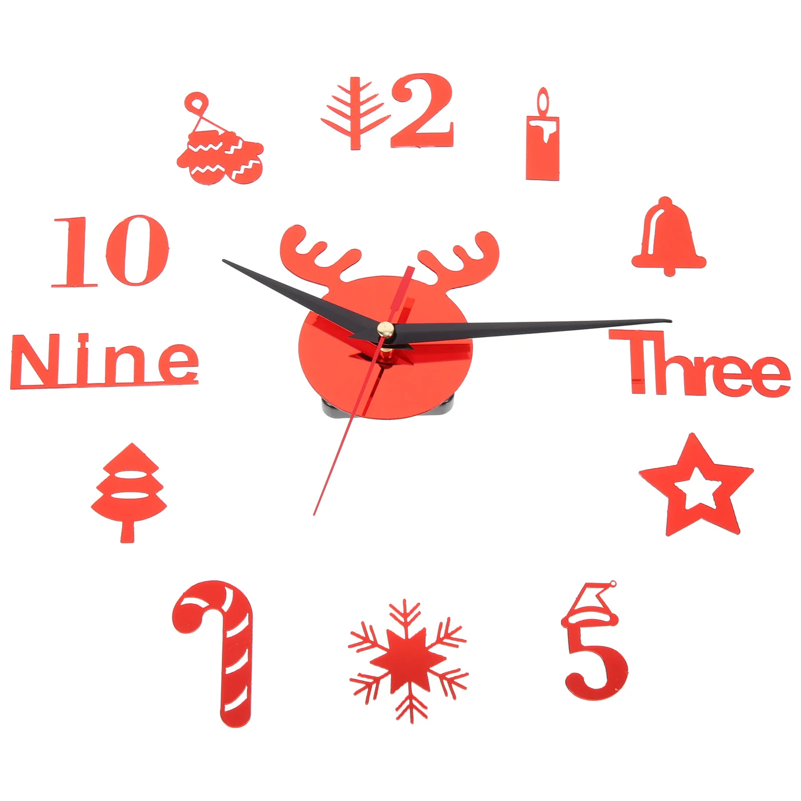 Clock Wall Christmas Diy Decor Hanging Acrylic Home Bedroom Silent Roman Numerals Big Decorative Non Room Tickinggiant Holiday
Clock Wall Christmas Diy Decor Hanging Acrylic Home Bedroom Silent Roman Numerals Big Decorative Non Room Tickinggiant Holiday