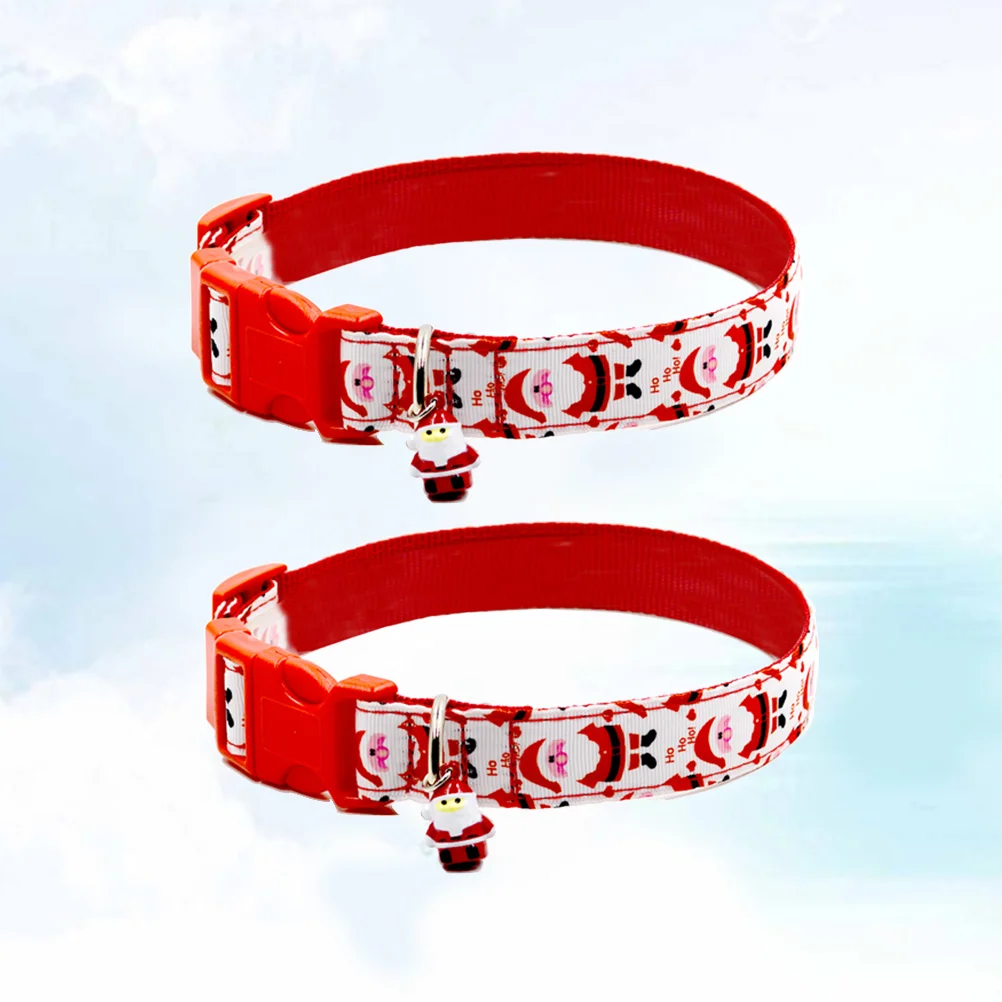 2pcs/set Fashion Adjustable Chic Christmas Collar Dog Collar Xmas Bell Collar Cat Collar
2pcs/set Fashion Adjustable Chic Christmas Collar Dog Collar Xmas Bell Collar Cat Collar