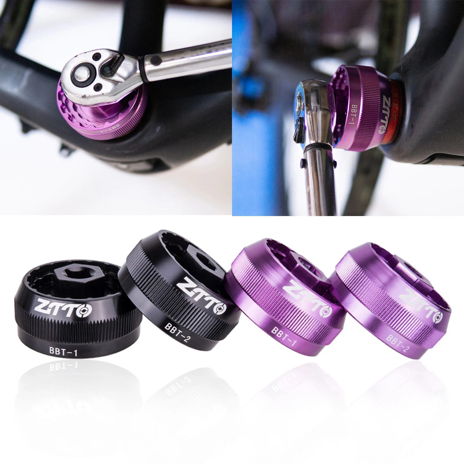 

ZTTO Bicycle Bottom Bracket Tool DUB BBR60 MT800 BB TL-fc24 Fc25 Remove Lock Ring Implement BB93 MTB Mega BSA30 BB386 Wrench