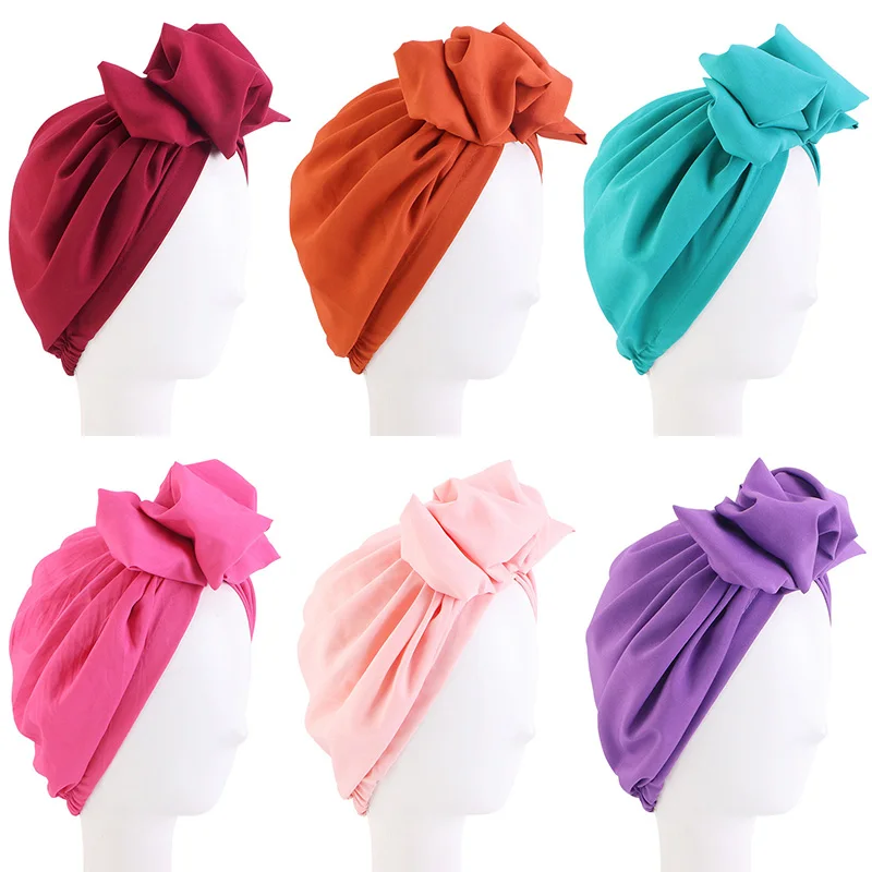 2022 New Fashion Flowers Turban Beanie Cap Women Wrap Head Hijab Hats Soft Stretch Solid Color Sleep Bonnet For Lady Turbano
2022 New Fashion Flowers Turban Beanie Cap Women Wrap Head Hijab Hats Soft Stretch Solid Color Sleep Bonnet For Lady Turbano