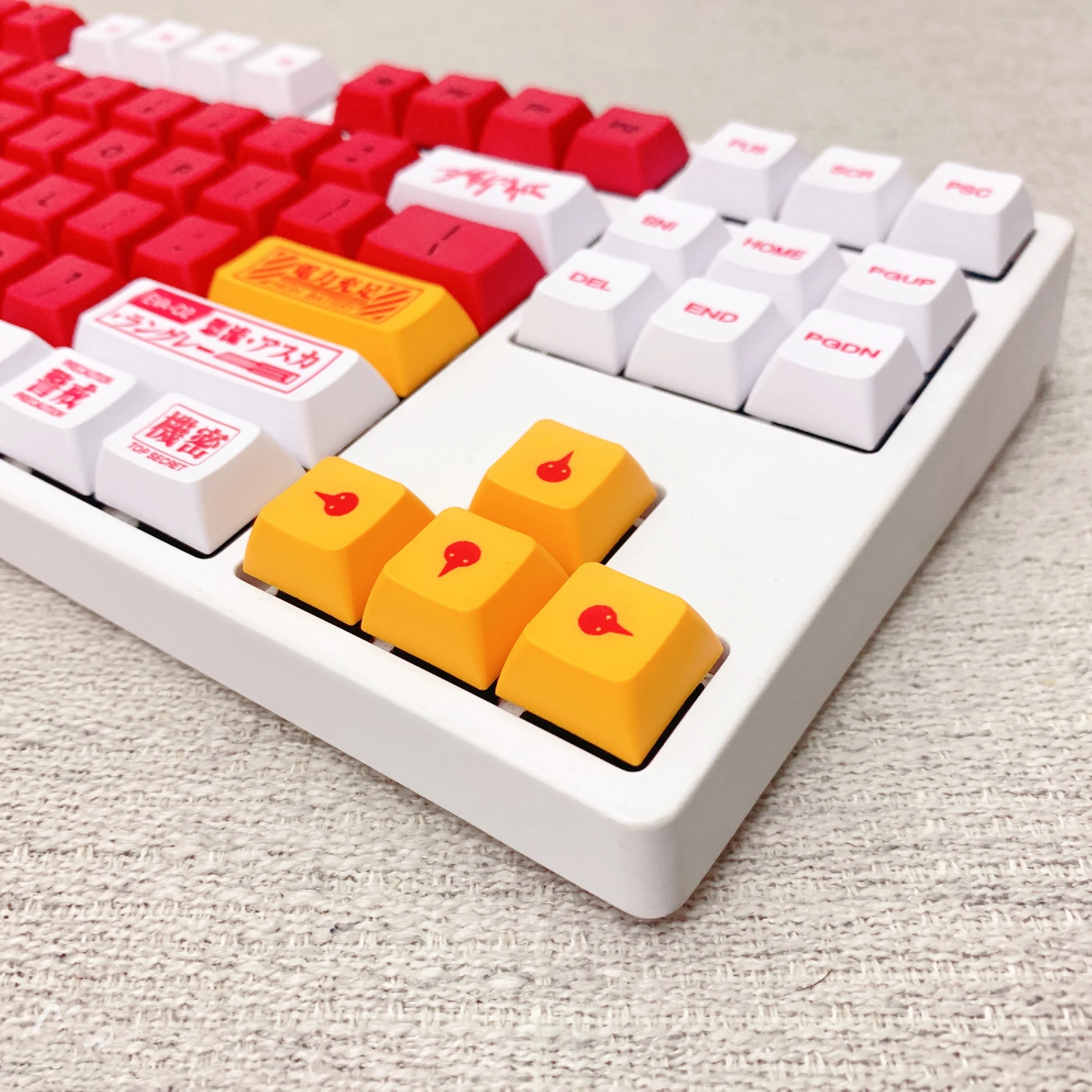 120 Key EVANGELION-01 02 Keycap PBT Sublimation XDA Profile High Mechanical Keyboard Keycap Cross Axis Cherry MX Switch
120 Key EVANGELION-01 02 Keycap PBT Sublimation XDA Profile High Mechanical Keyboard Keycap Cross Axis Cherry MX Switch
