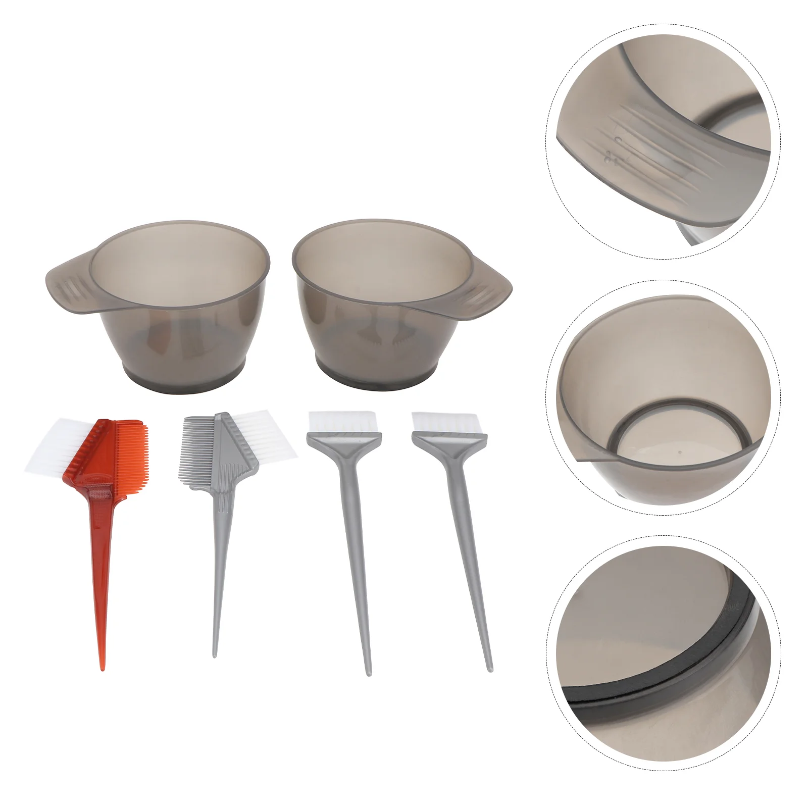 Hair Brush Bowl Dye Coloring Color Dyeing Tinting Tools Set Hairdressing Applicator Bowls Tint Mixing Comb Tool Combs Highlights 
Hair Brush Bowl Dye Coloring Color Dyeing Tinting Tools Set Hairdressing Applicator Bowls Tint Mixing Comb Tool Combs Highlights