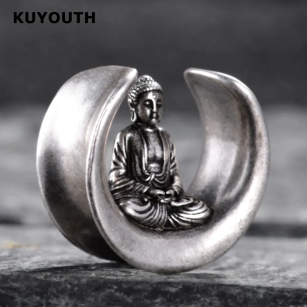 KUYOUTH Classic Copper Buddha Pattern Ear Expanders Earring Tunnels Plugs Gauges Piercing Body Jewelry Stretchers 8mm-25mm 2PCS
KUYOUTH Classic Copper Buddha Pattern Ear Expanders Earring Tunnels Plugs Gauges Piercing Body Jewelry Stretchers 8mm-25mm 2PCS