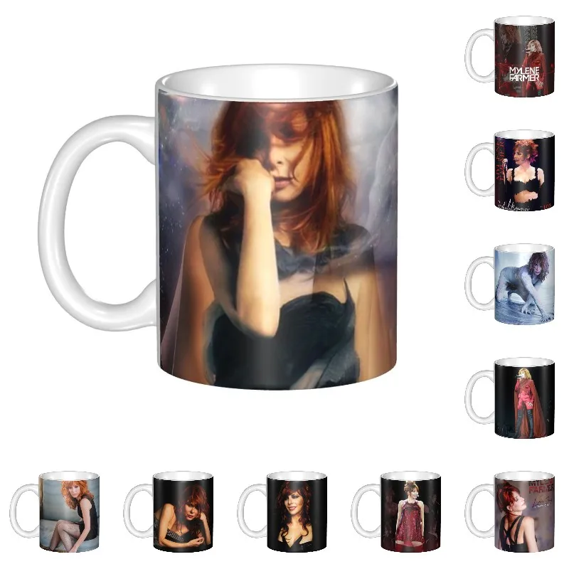 Mylene Farmer Coffee Mugs DIY Personalized French Singer Ceramic Mug Creative Gift Outdoor Work Camping Beer Cups
Mylene Farmer Coffee Mugs DIY Personalized French Singer Ceramic Mug Creative Gift Outdoor Work Camping Beer Cups