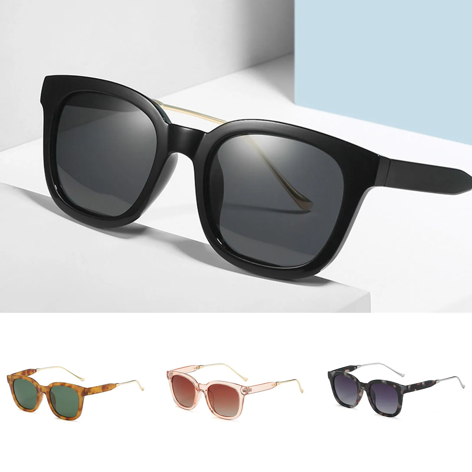 Summer Polarized Sunglasses For Men Women 2022 Summer Women Fashion Thick Rimmed Protective Eyeglasses Fashion Big Frame Eyewear 
Summer Polarized Sunglasses For Men Women 2022 Summer Women Fashion Thick Rimmed Protective Eyeglasses Fashion Big Frame Eyewear