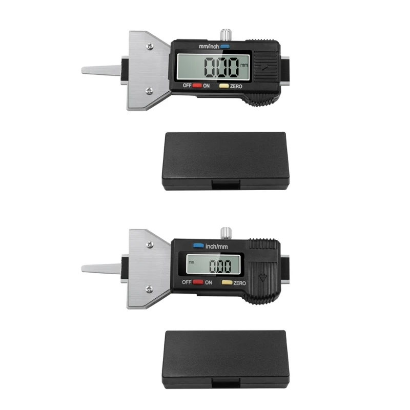 Цифровой измеритель глубины протектора шин, прибор для проверки протектора автомобильных шин из нержавеющей стали, 0-25,4 мм, измеритель, встроенные аккумуляторы
Цифровой измеритель глубины протектора шин, прибор для проверки протектора автомобильных шин из нержавеющей стали, 0-25,4 мм, измеритель, встроенные аккумуляторы